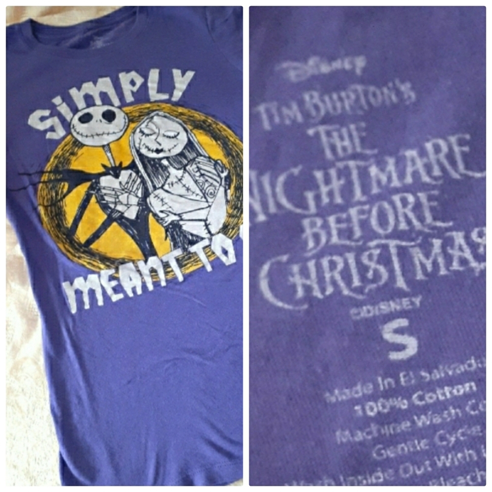 Nightmare Before Christmas Disney T Shirt - Picture 2 of 4